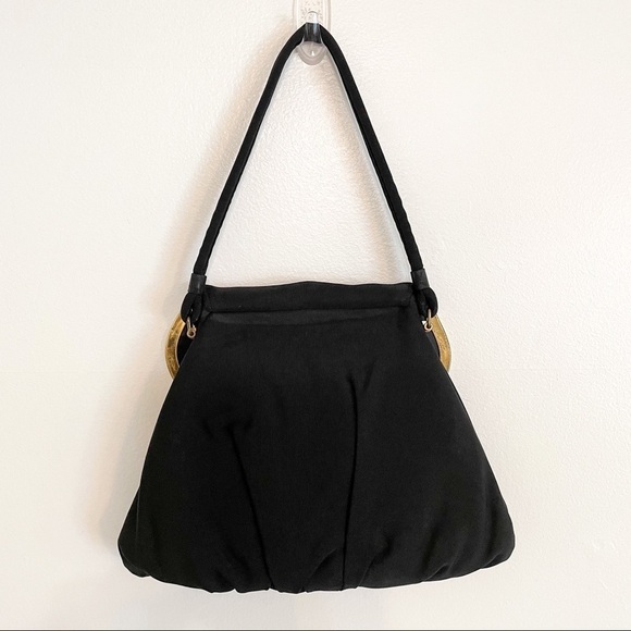 Vintage 1950s Garary Wool Handle Shoulder Bag - Picture 2 of 8